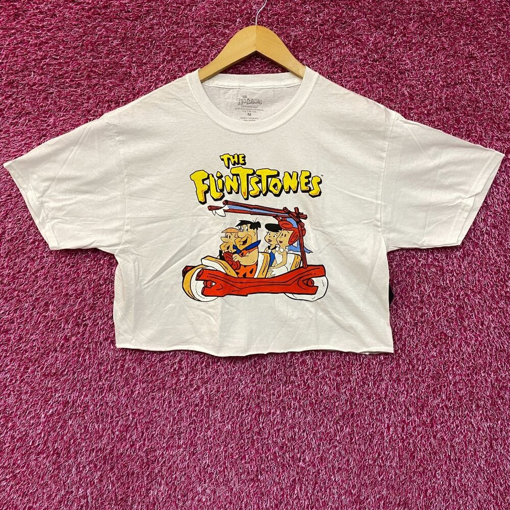 The FlintStones Retro Cartoon Crop Top Medium